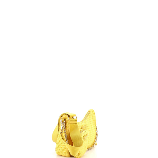 Prada Re-Edition 2005 Small Raffia Shoulder Bag