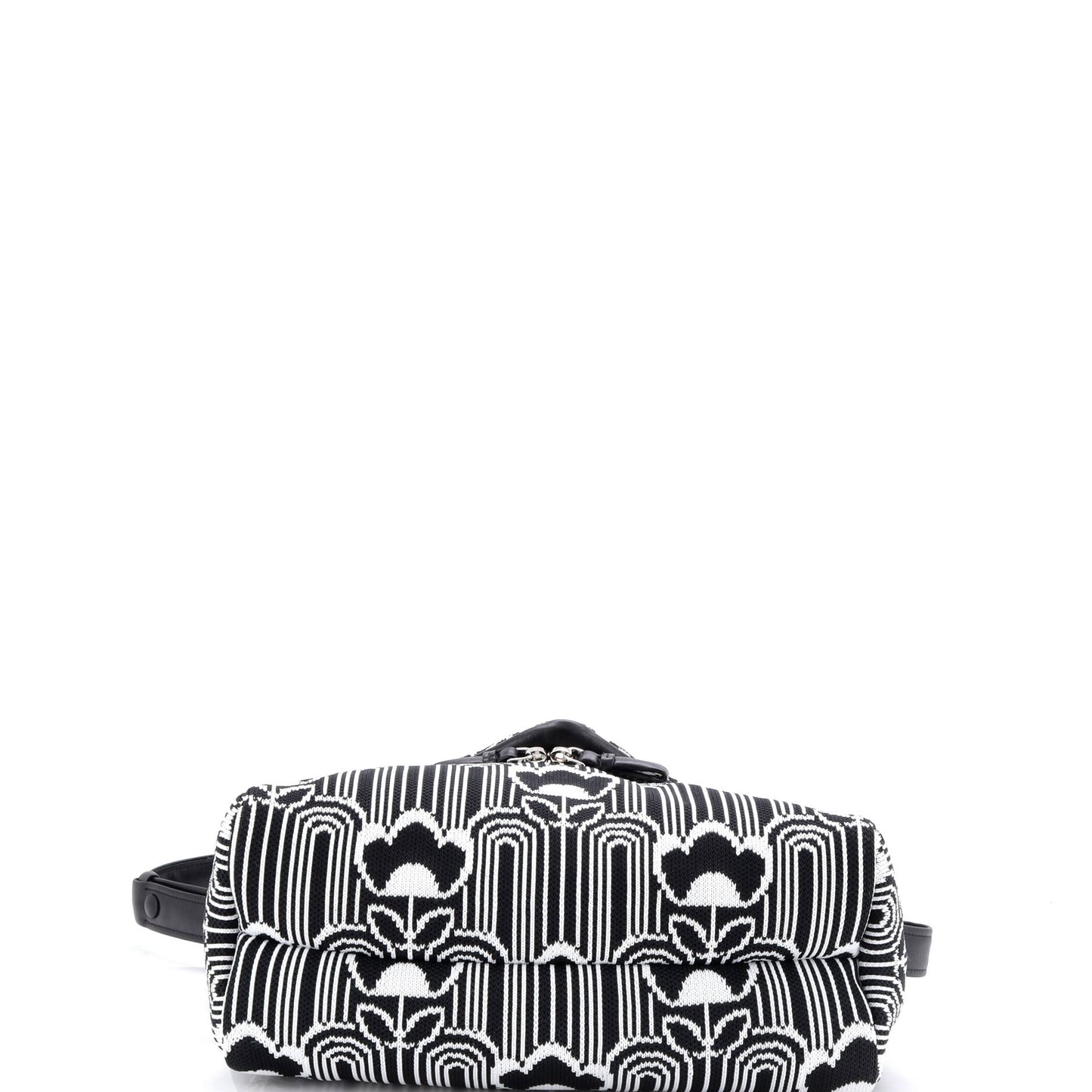 Prada Signor Shoulder Bag in Jacquard Knit, Medium