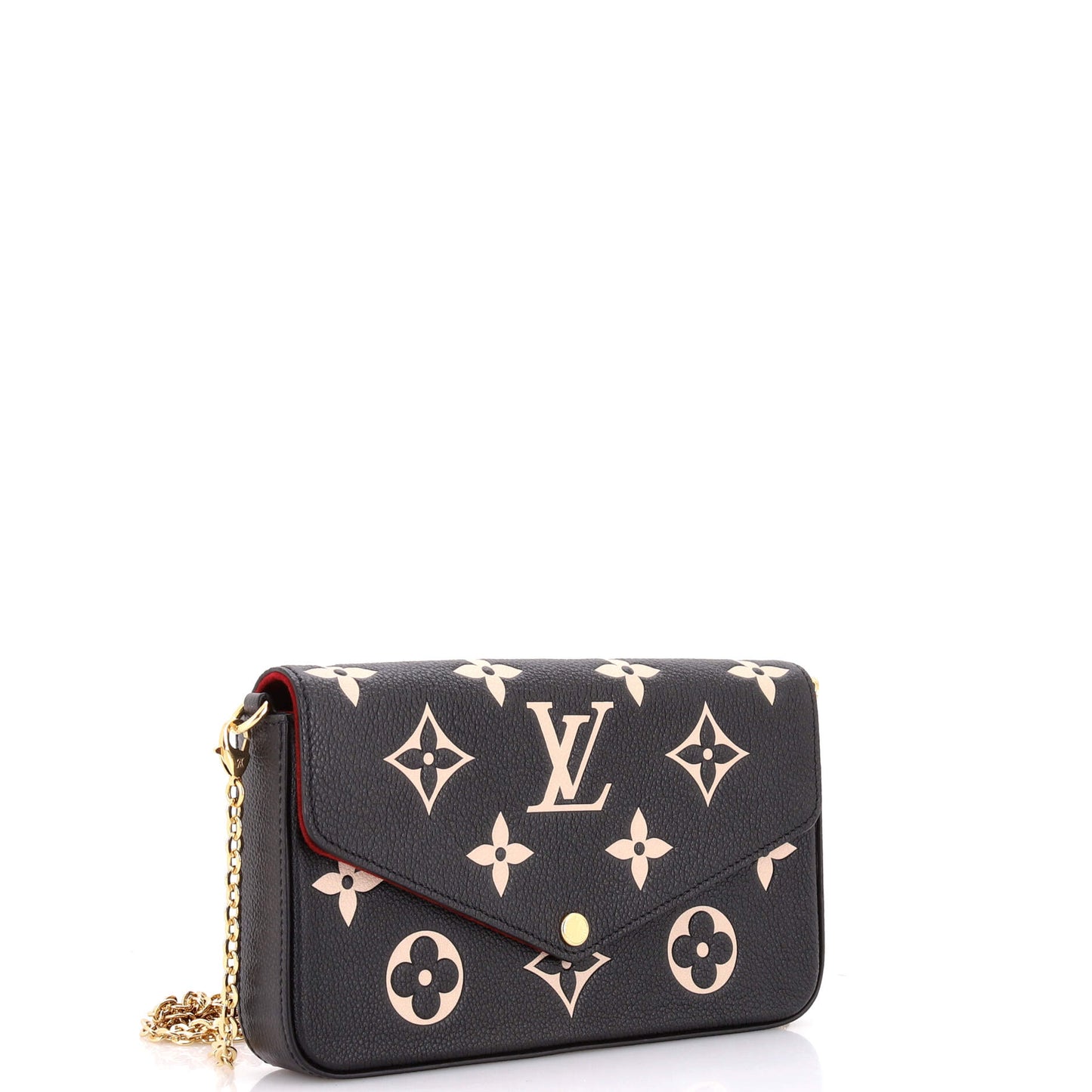 Louis Vuitton Felicie Two-Tone Monogram Empreinte Giant Pouch