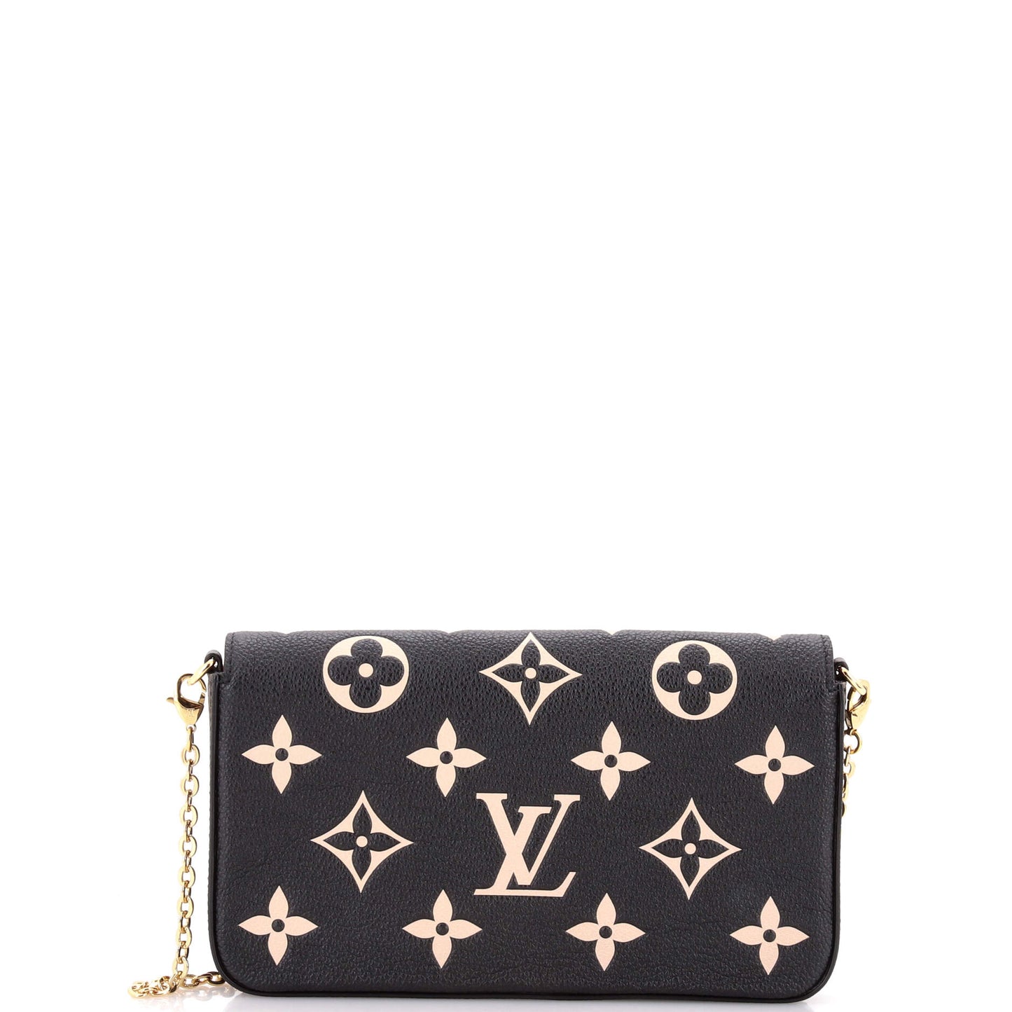 Louis Vuitton Felicie Two-Tone Monogram Empreinte Giant Pouch