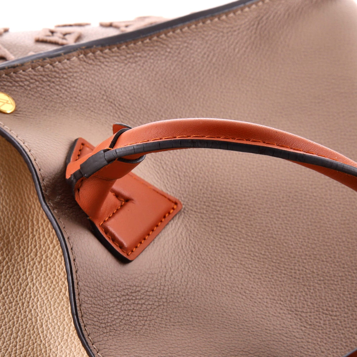 Louis Vuitton On My Side Tote Bag in Monogram Touffetage Leather, MM