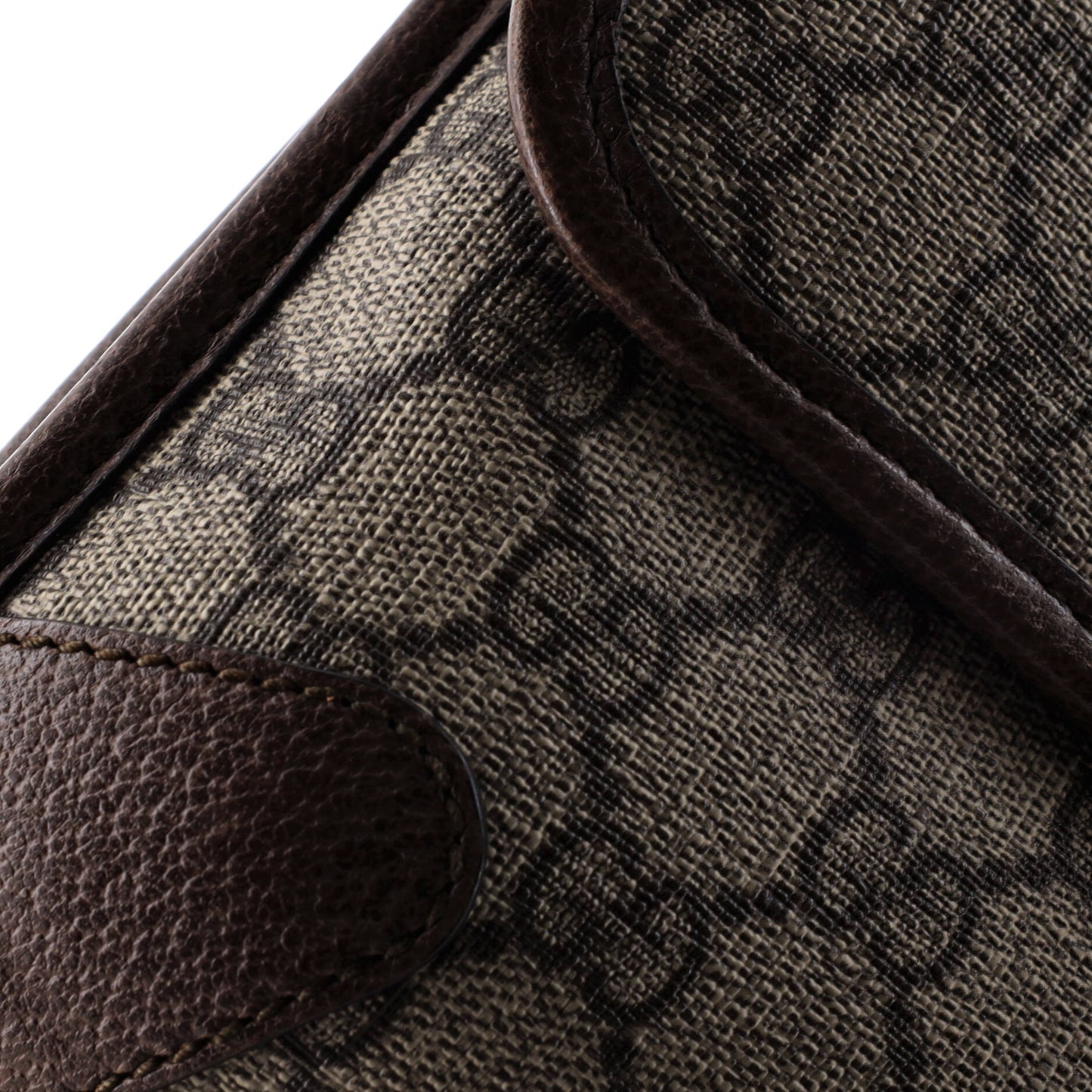 Gucci Neo Vintage Flap Messenger Bag in GG Coated Canvas, Small