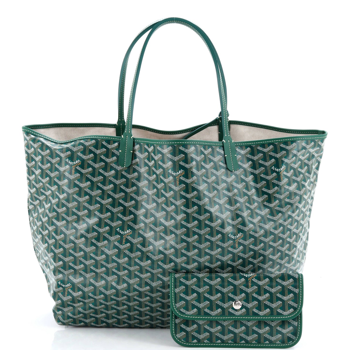 Goyard Saint Louis Tote in Coated Canvas GM