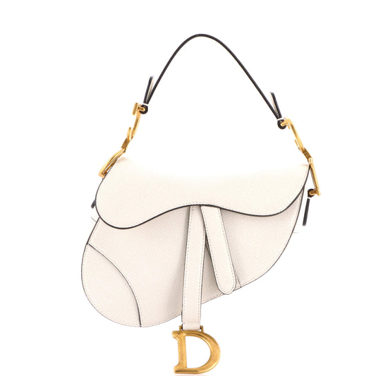 Christian Dior Saddle Leather Mini Handbag