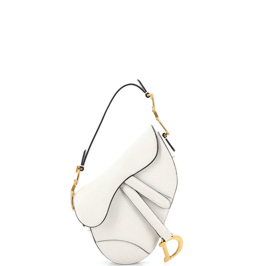 Christian Dior Saddle Leather Mini Handbag