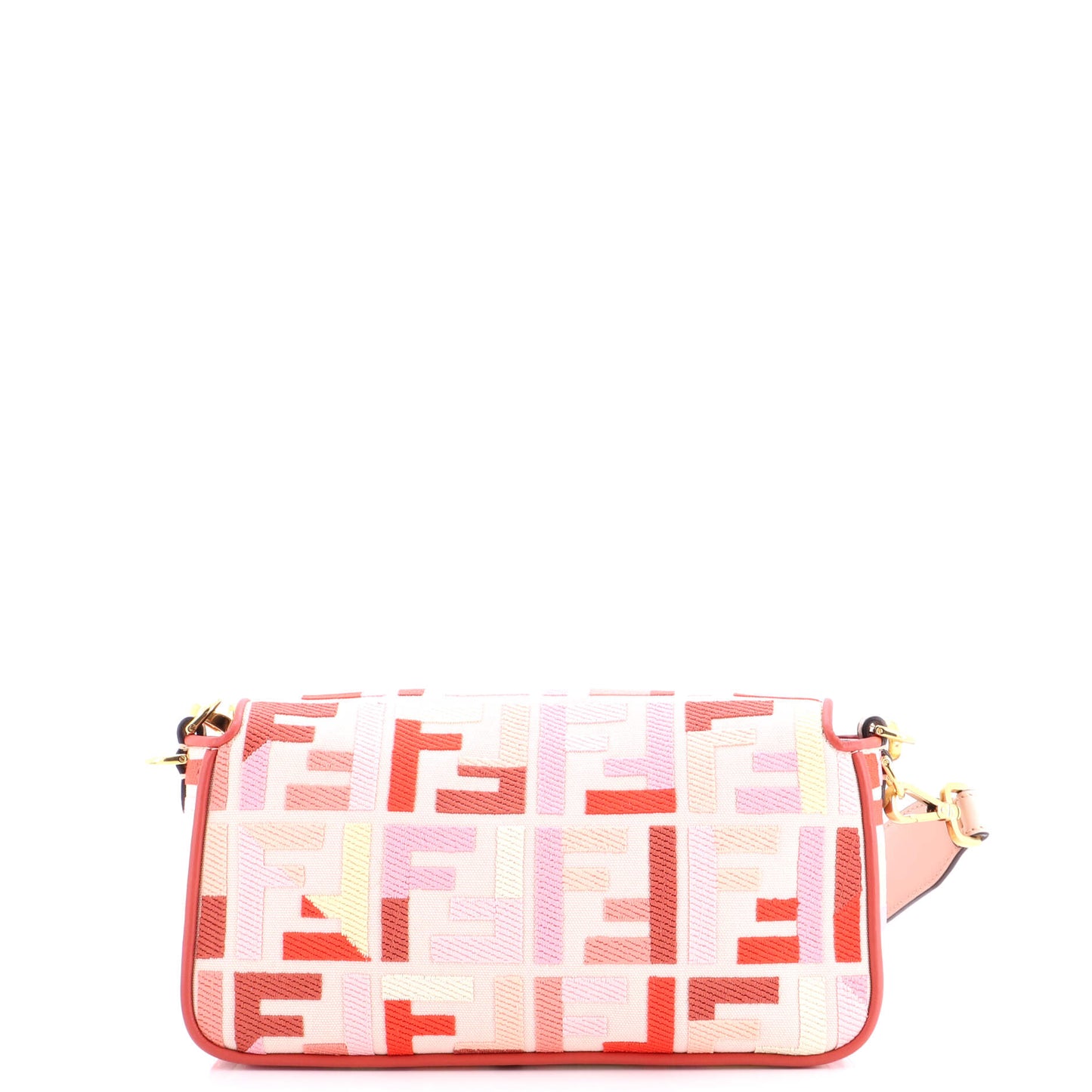 Fendi Baguette NM Medium Bag in Zucca Embroidered Canvas