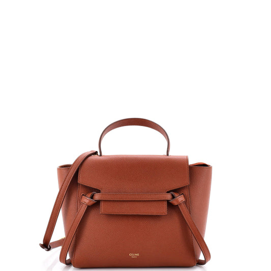 Celine Nano Textured Leather Belt Bag