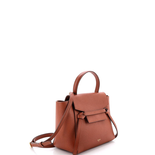 Celine Nano Textured Leather Belt Bag