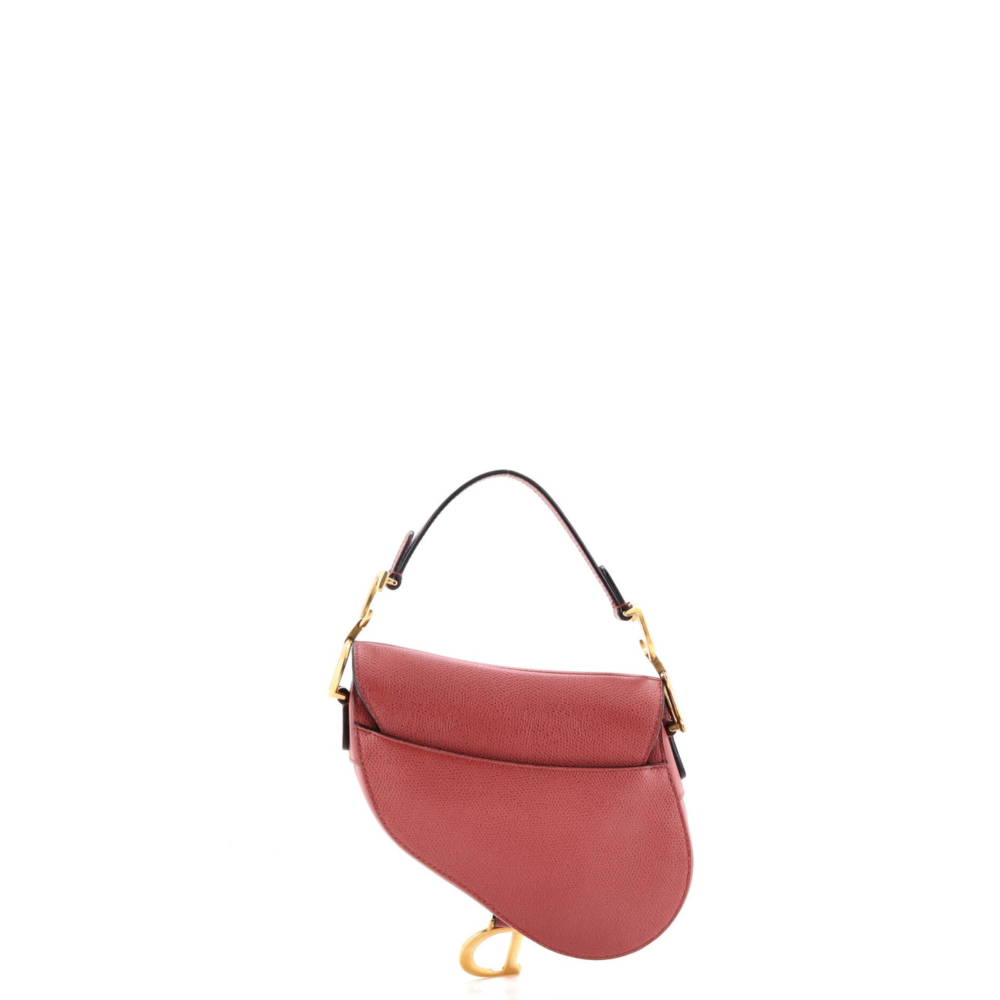 Christian Dior Saddle Leather Mini Handbag