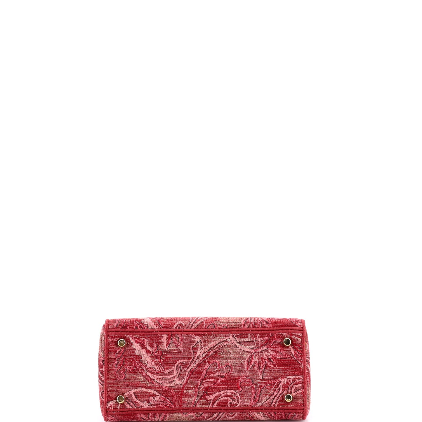 Christian Dior Lady D-Lite Bag, Medium, Embroidered Canvas
