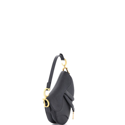 Christian Dior Saddle Leather Mini Handbag