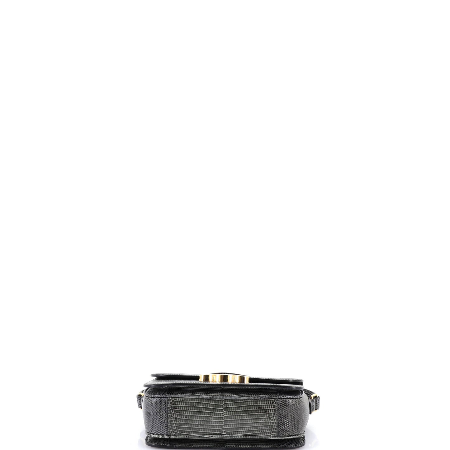 Celine Triomphe Shoulder Bag Lizard Teen