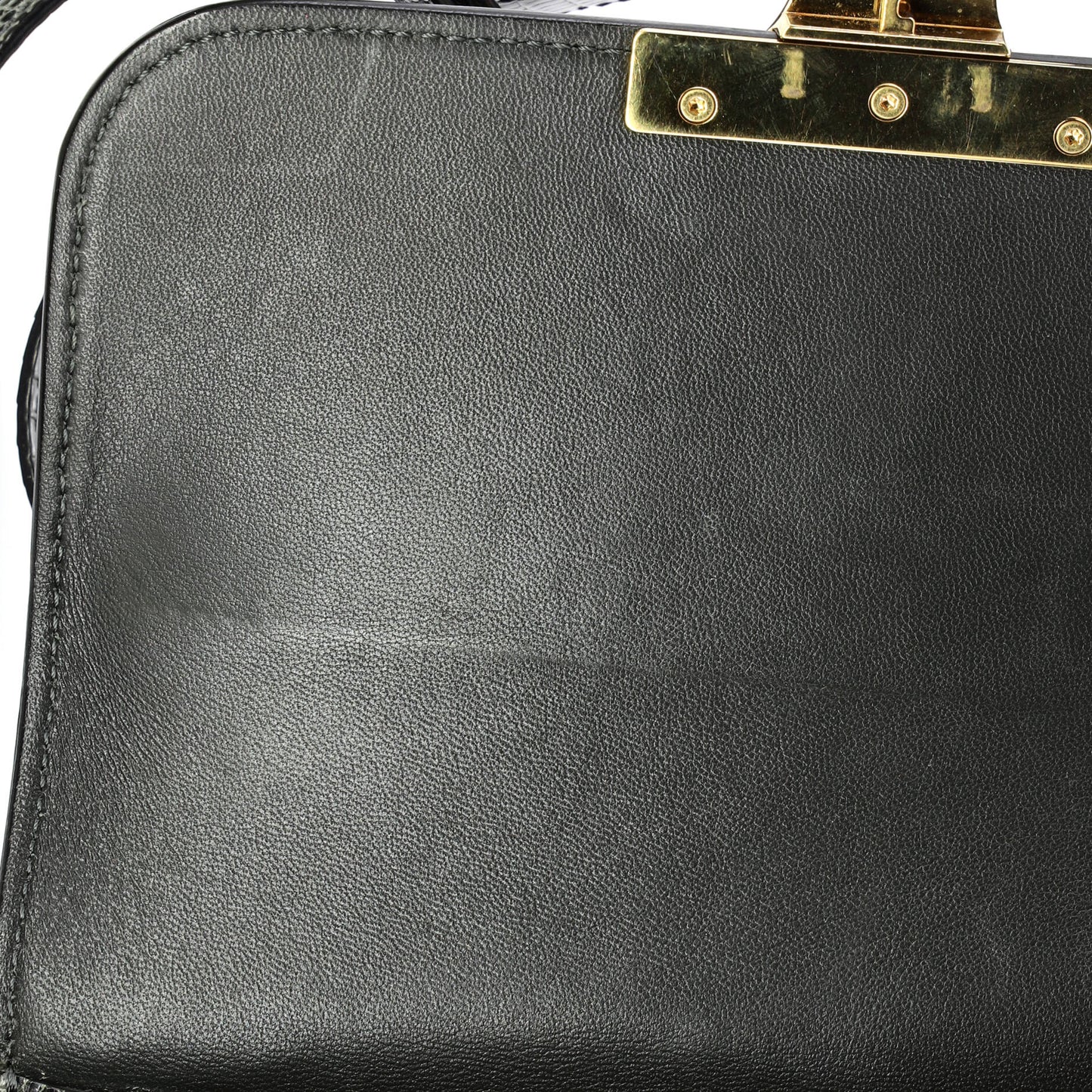 Celine Triomphe Shoulder Bag Lizard Teen
