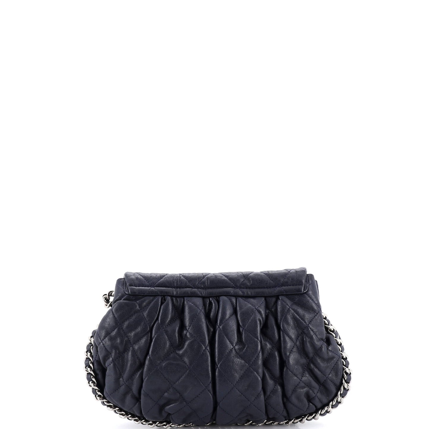 Chanel Chain Around Flap Bag in Quilted Leather, Medium