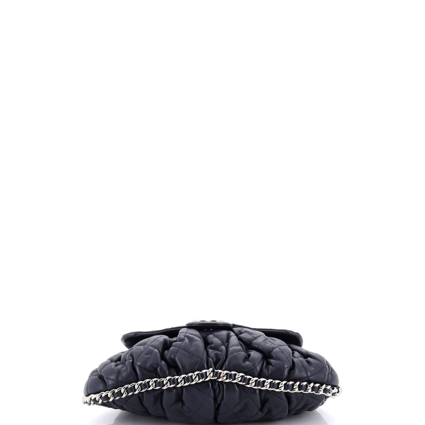 Chanel Chain Around Flap Bag in Quilted Leather, Medium