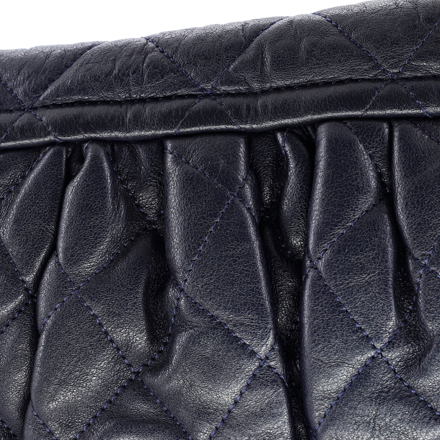 Chanel Chain Around Flap Bag in Quilted Leather, Medium