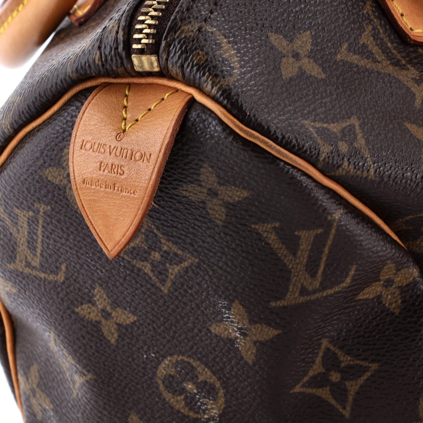 Louis Vuitton Speedy Handbag Monogram Canvas 25
