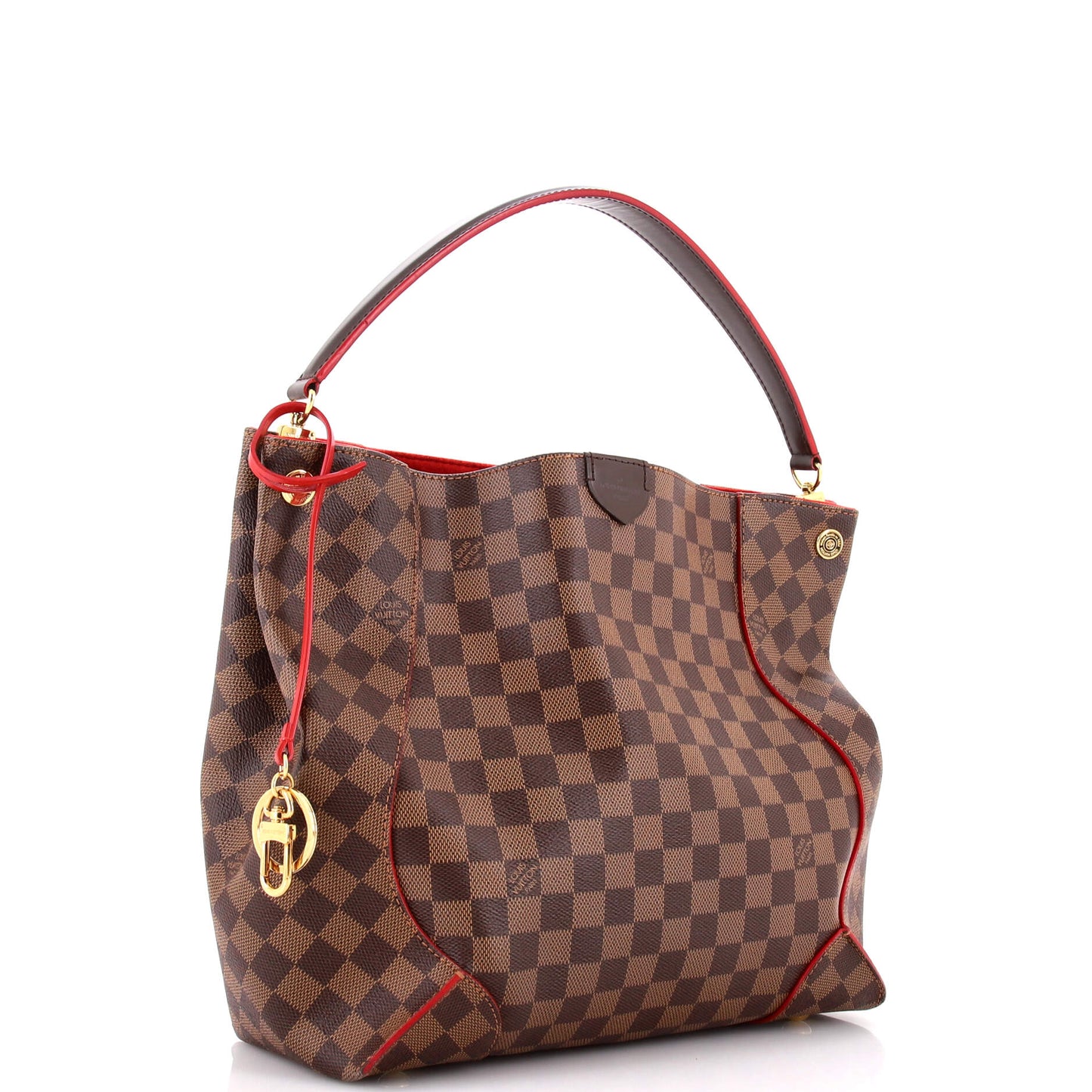 Louis Vuitton Kaissa Hobo with Damier Leather