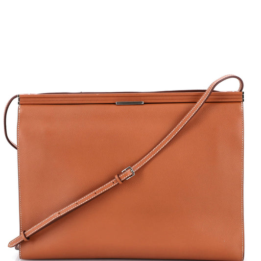 Hermès Click H Shoulder Bag Evercolor 33