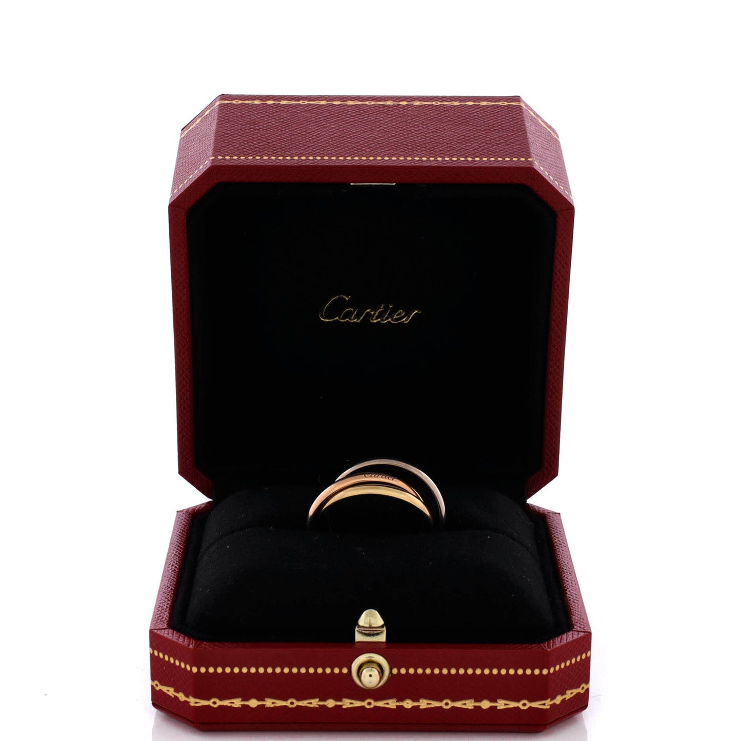Cartier Trinity Ring, 18K Tricolore Gold, Small