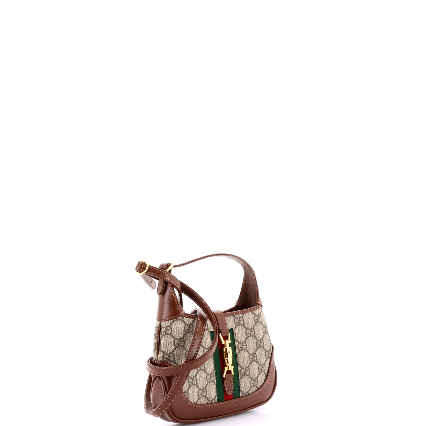 Gucci Jackie 1961 Hobo Bag in GG Coated Canvas, Mini