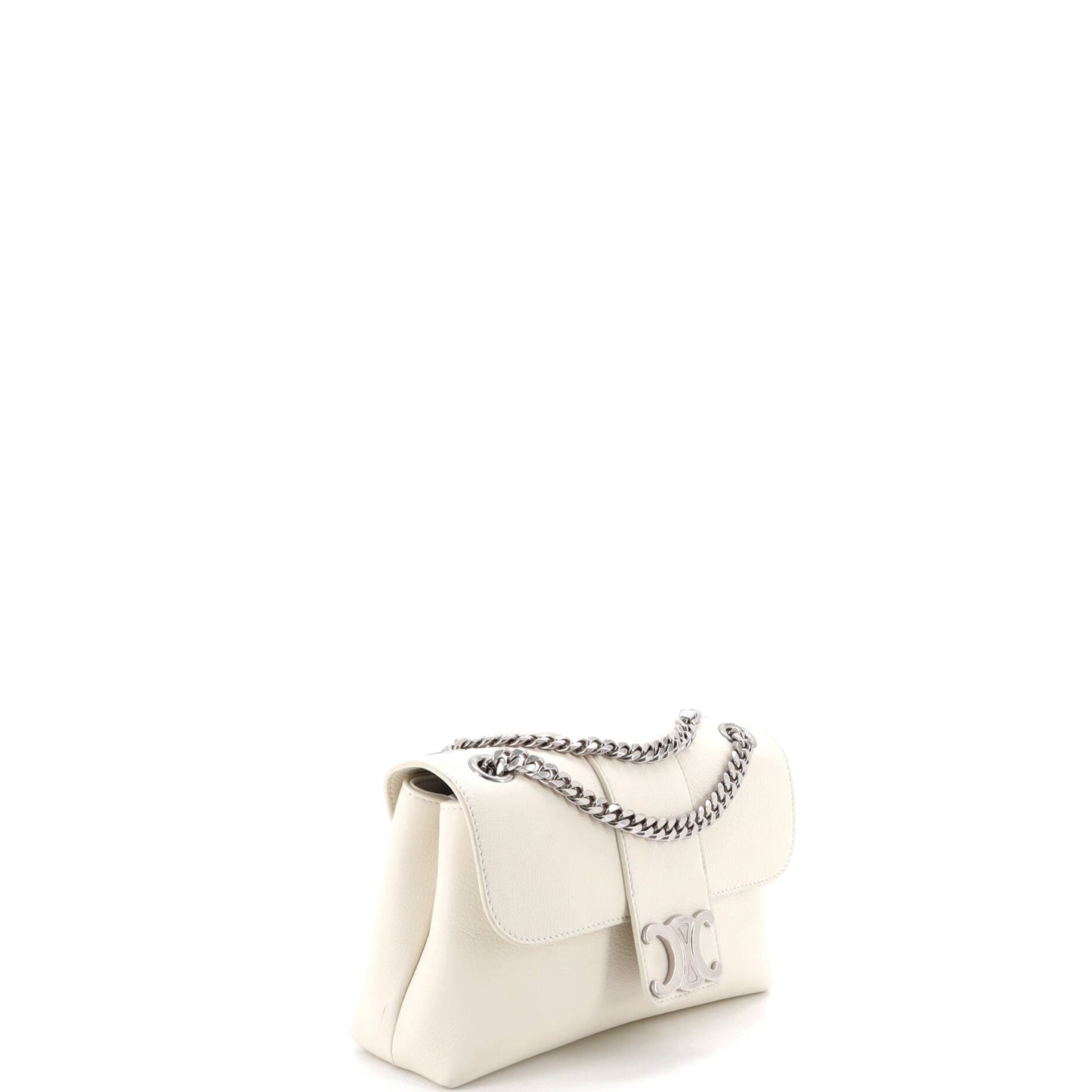 Celine Victoire Flap Shoulder Bag in Leather (Teen)