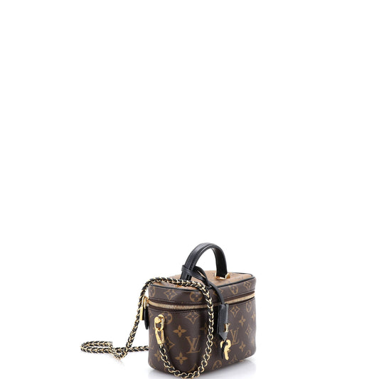 Louis Vuitton Vanity Handbag Reverse Monogram Canvas PM