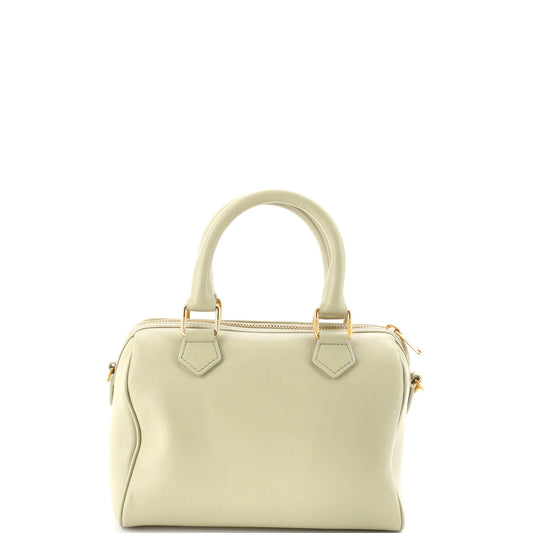Celine Cuir Triomphe Boston Bag, Small Leather