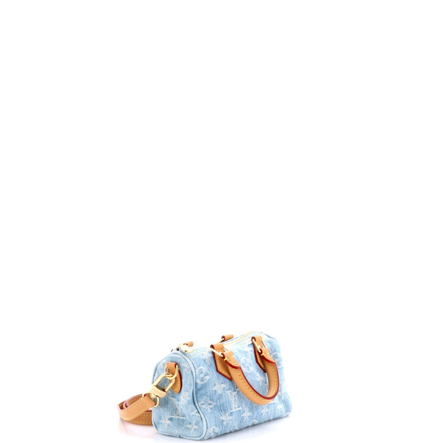 Louis Vuitton Speedy Bandouliere NM Bag Monogram Denim Sky Nano