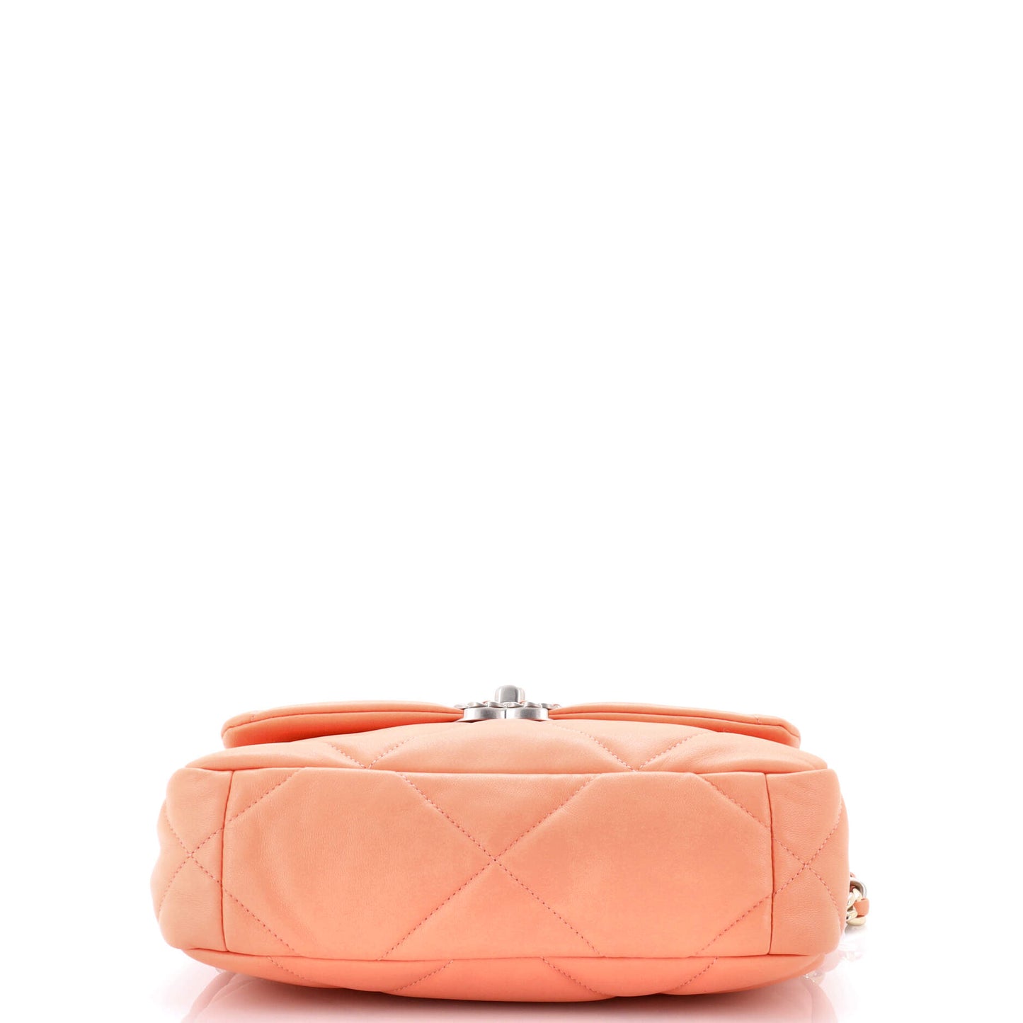 Chanel 19 flap bag in quilted leather, medium