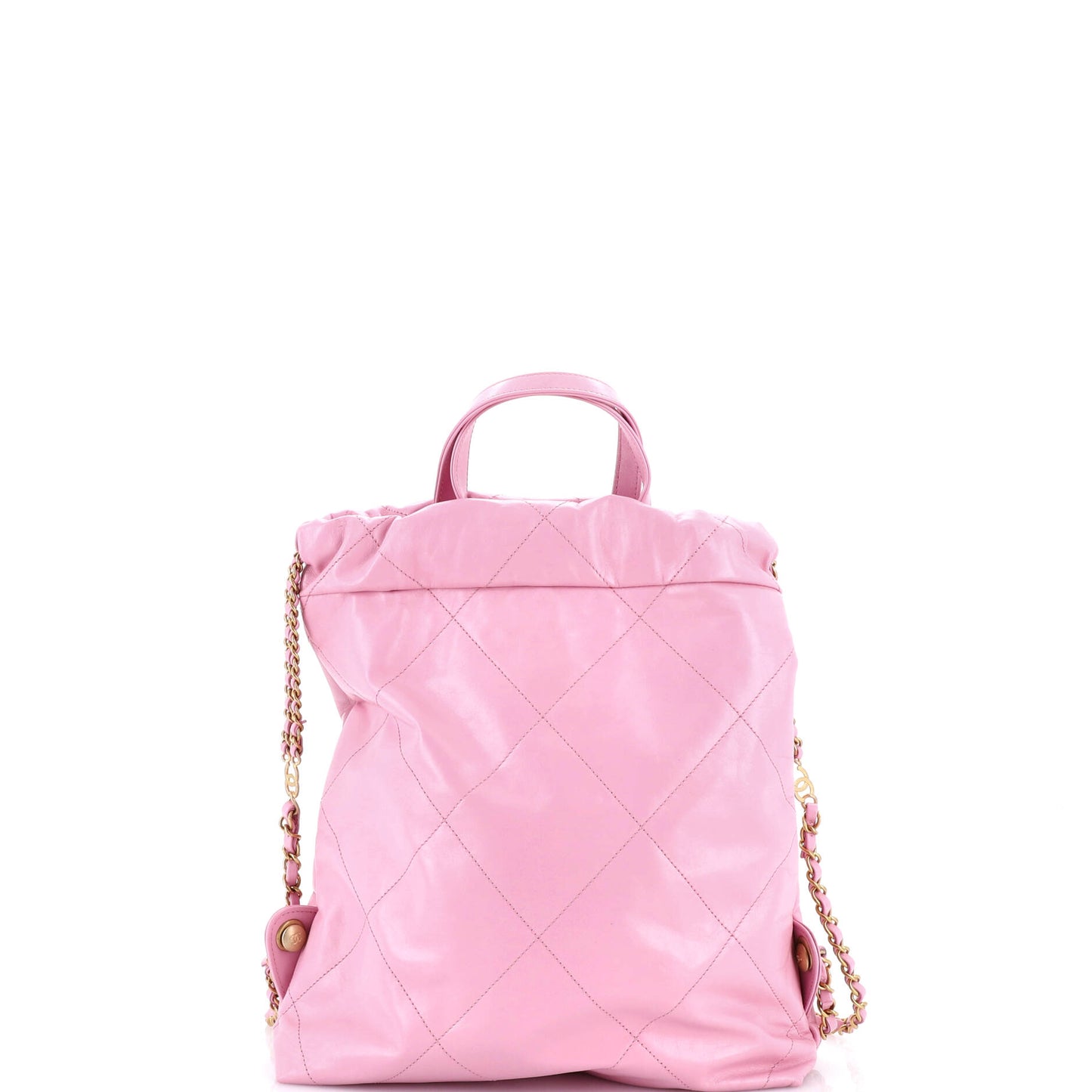 Chanel 22 Chain Backpack in Quilted Calfskin, Medium