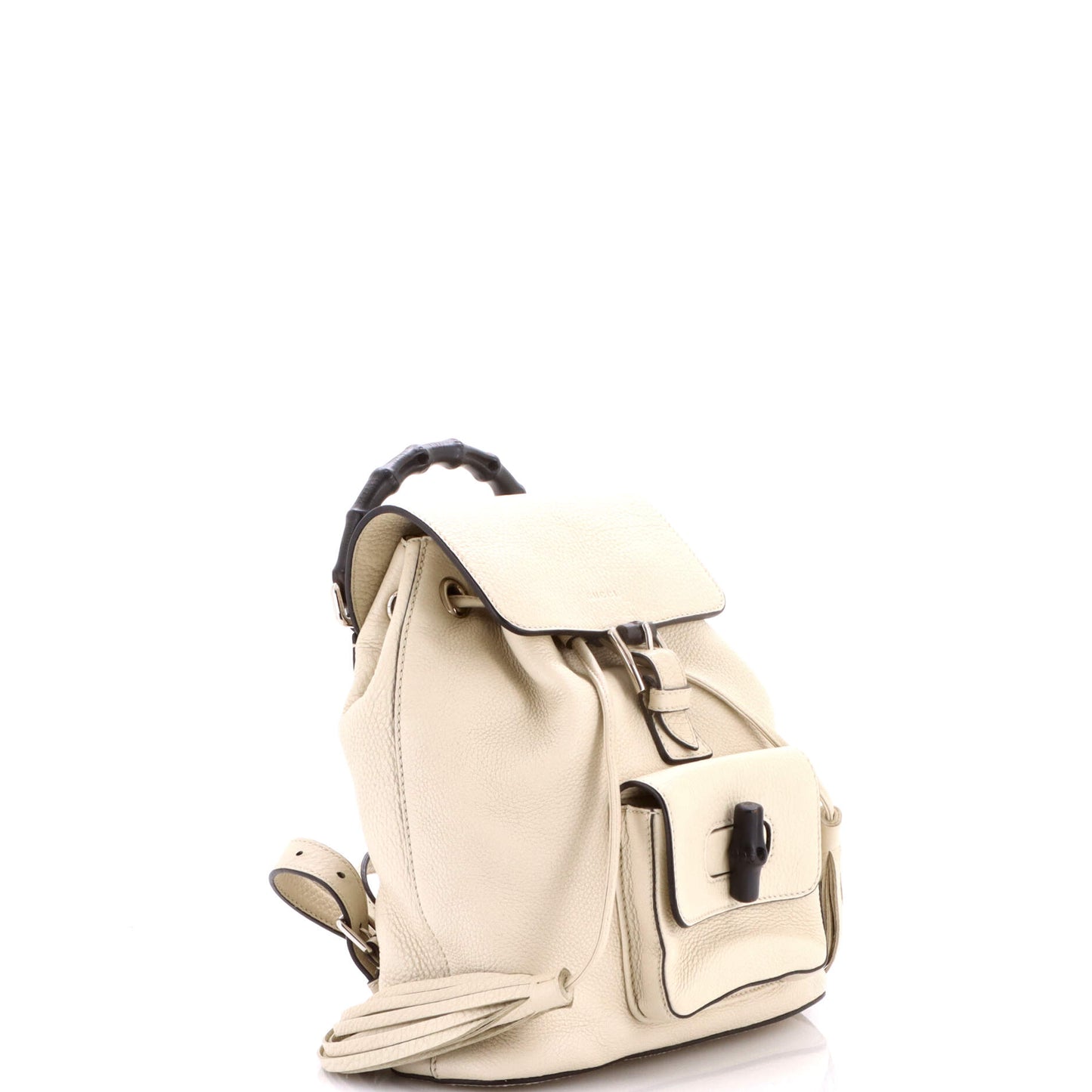 Gucci Bamboo Tassel Backpack in Leather, Medium