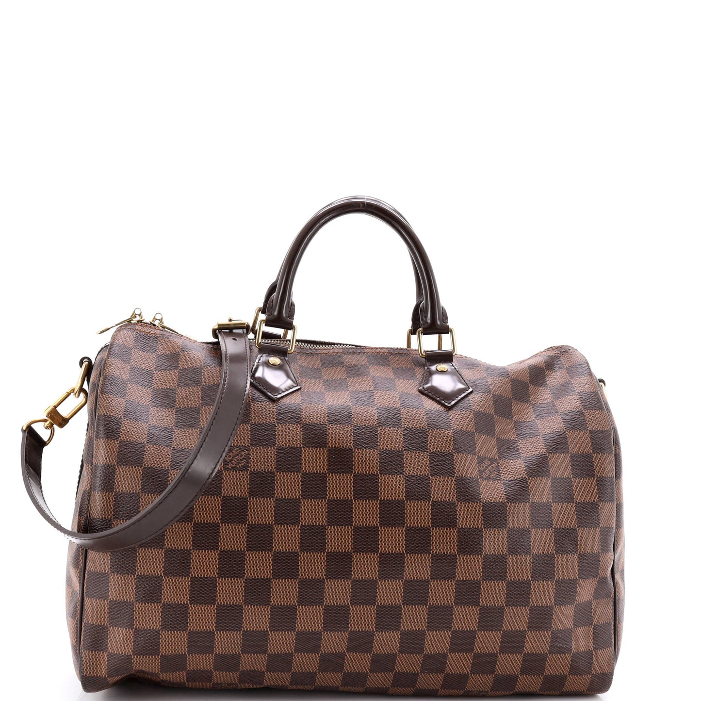 Louis Vuitton Speedy Bandouliere Bag Damier 35