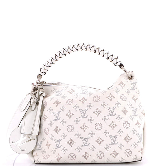 Louis Vuitton Braided Handle Beaubourg Hobo Bag in Mahina Leather, MM