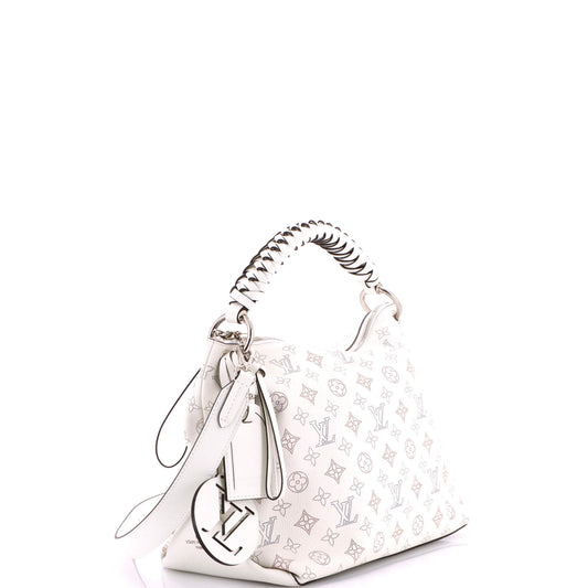 Louis Vuitton Braided Handle Beaubourg Hobo Bag in Mahina Leather, MM