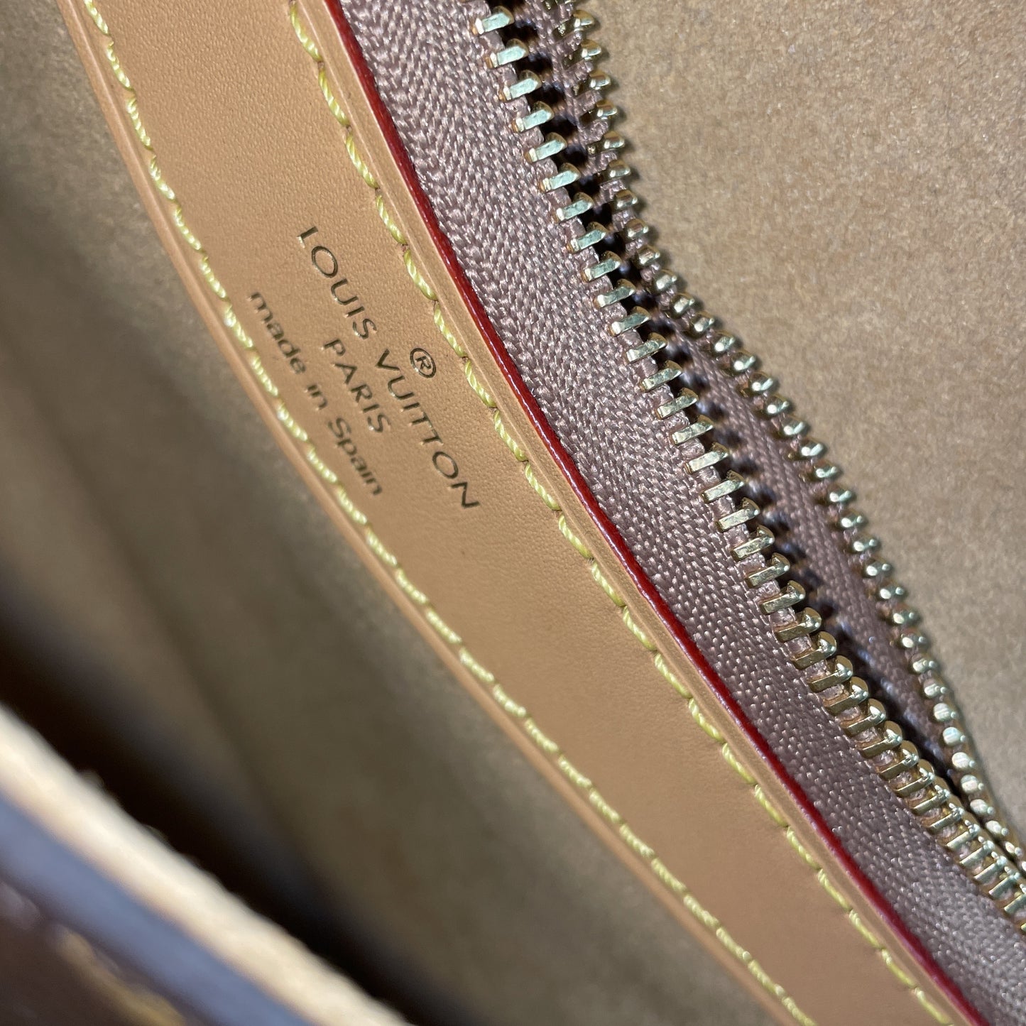 Louis Vuitton Diane NM Handbag in Monogram Canvas with Shearling