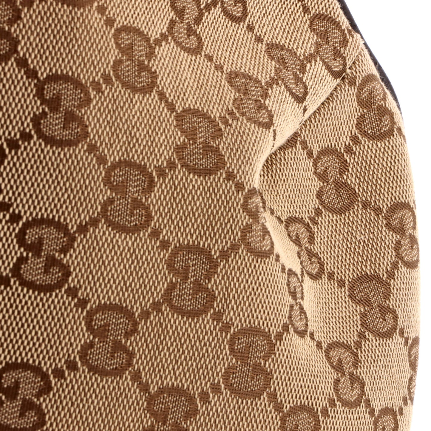 Gucci Half Moon Crossbody Bag in GG Canvas, Medium