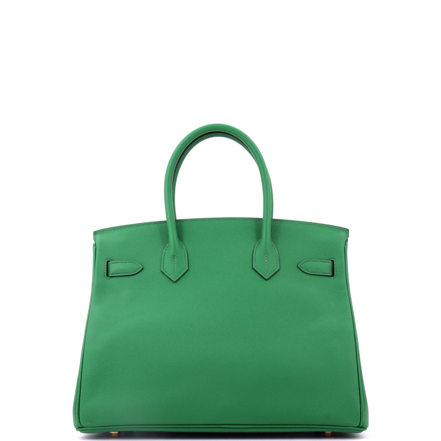 Hermès Birkin handbag, green, Epsom leather, gold hardware, size 30