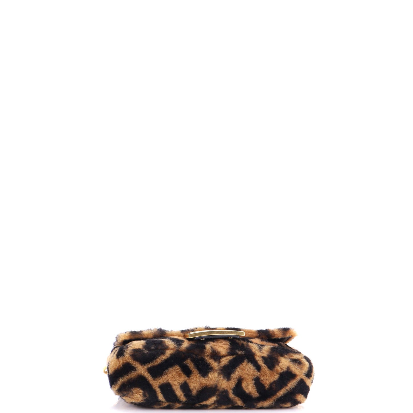 Fendi Baguette NM Mini Bag in Zucca Mouton