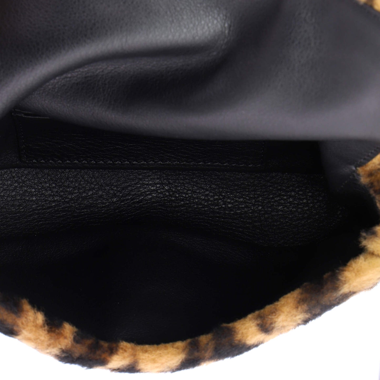 Fendi Baguette NM Mini Bag in Zucca Mouton
