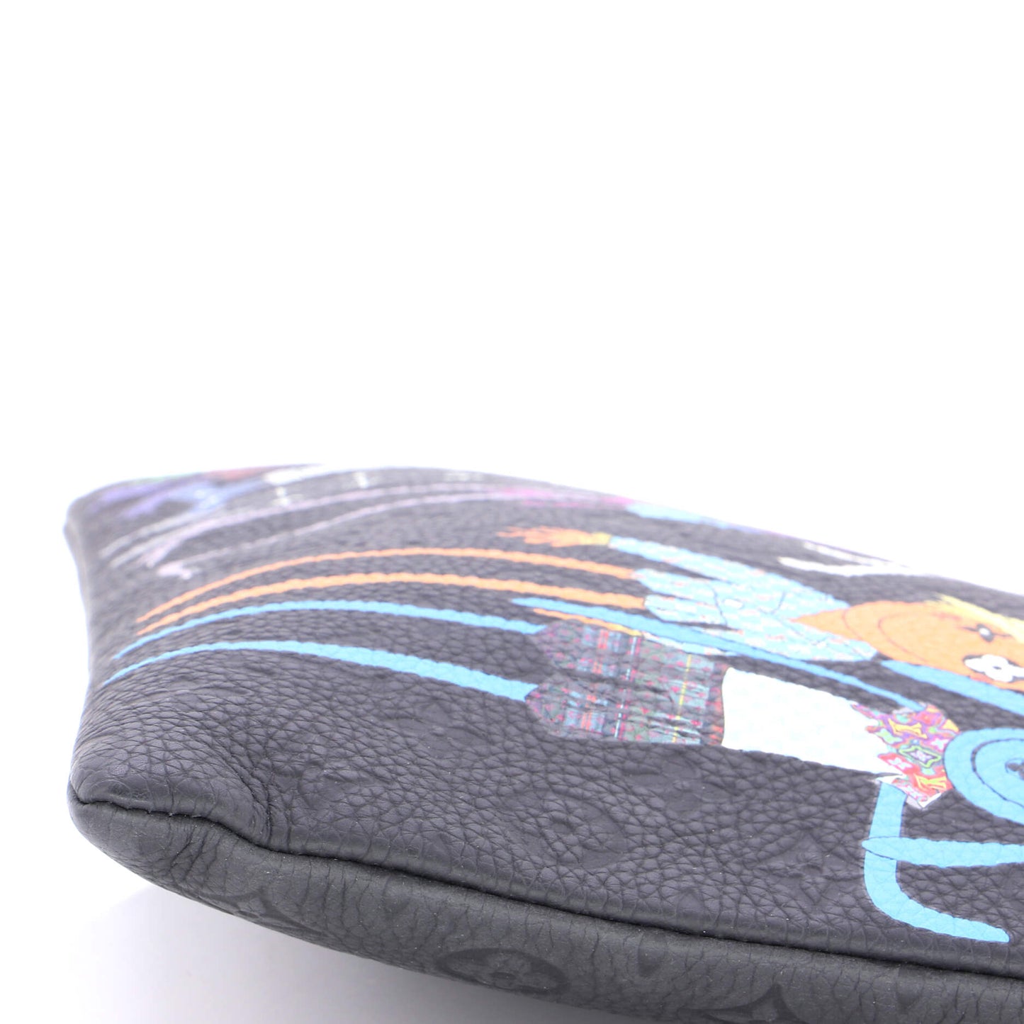 Louis Vuitton LV Friends A4 Pouch in Printed Monogram Taurillon Leather
