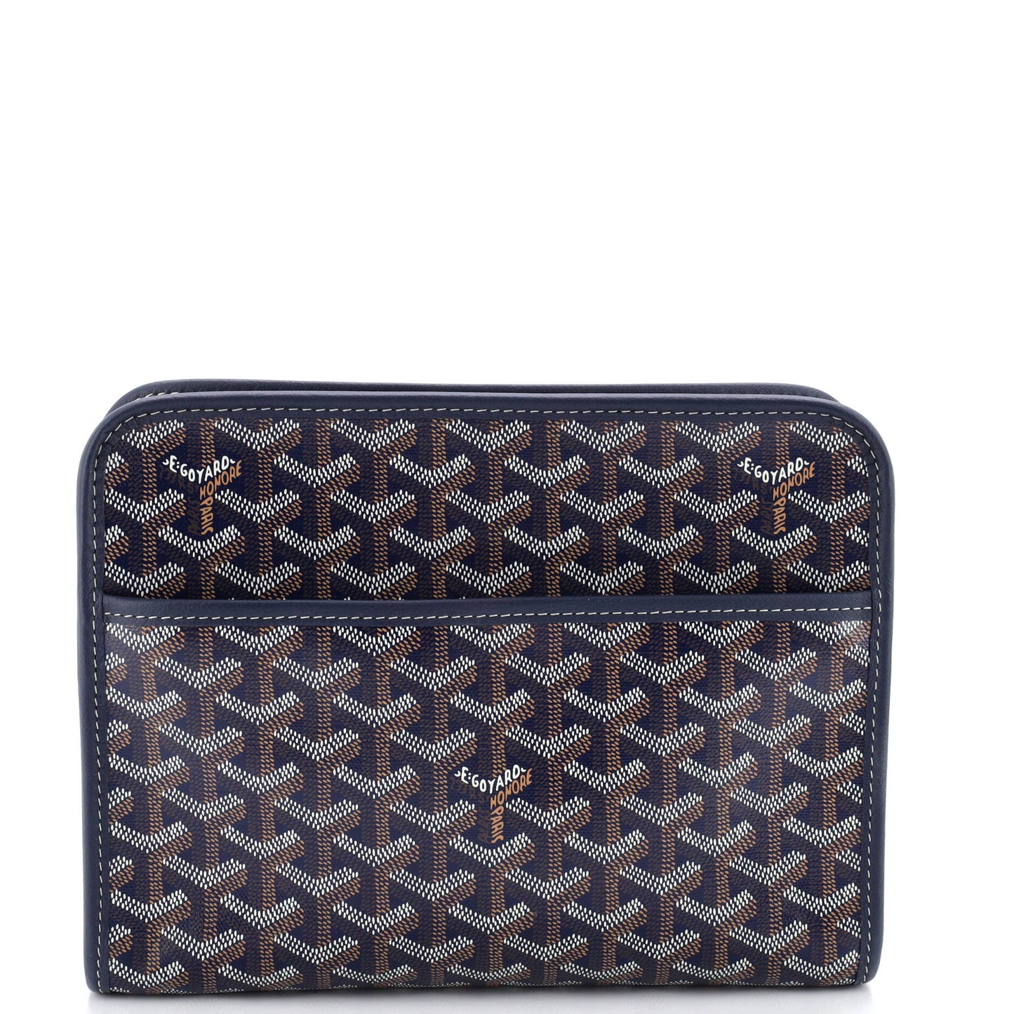 Goyard Jouvance Toiletry Pouch, Coated Canvas, MM