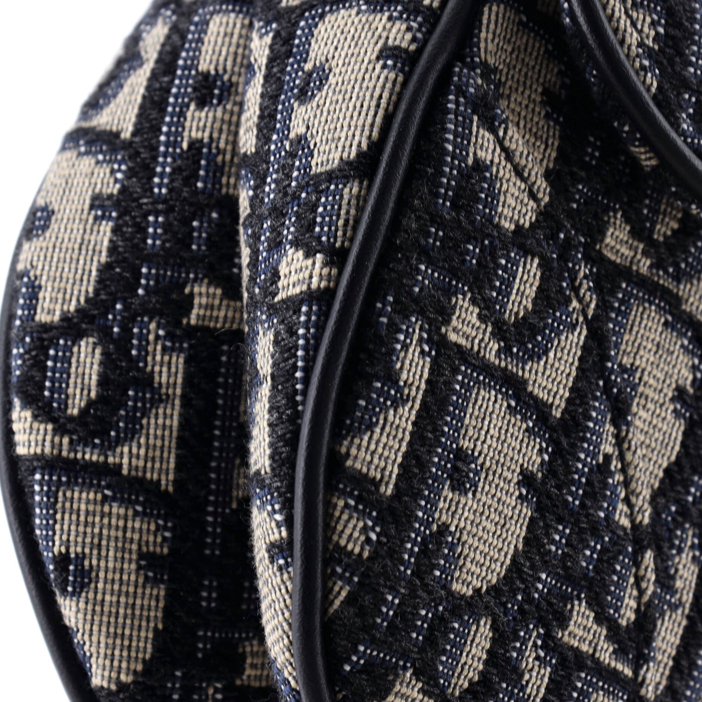 Christian Dior Saddle Handbag Oblique Canvas Mini