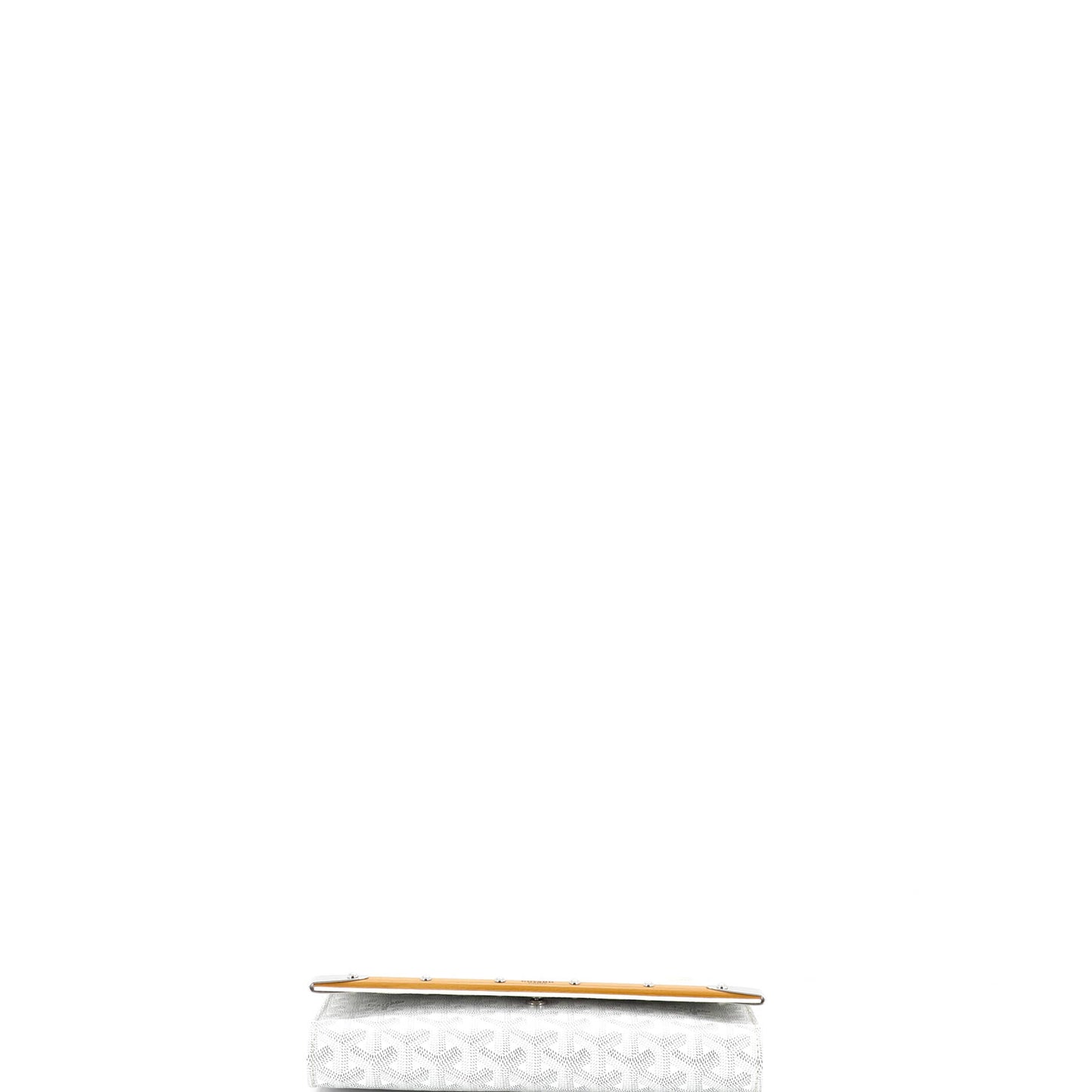 Goyard Monte Carlo Clutch with Strap, Coated Canvas, PM