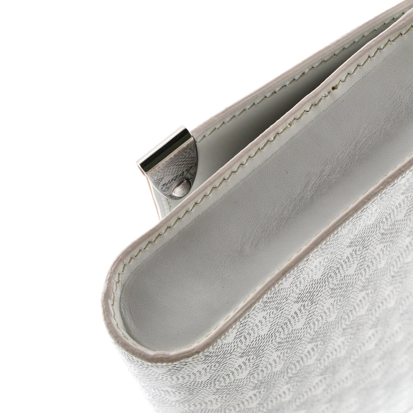 Goyard Monte Carlo Clutch with Strap, Coated Canvas, PM