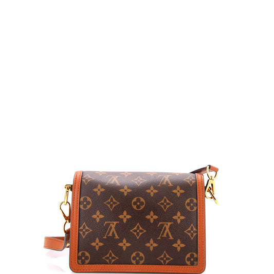 Louis Vuitton Dauphine Mini Shoulder Bag in Reverse Monogram Canvas