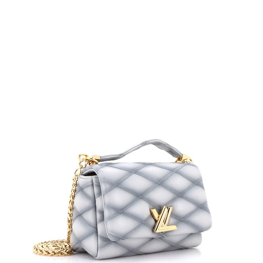 Louis Vuitton GO-14 Top Handle NM Handbag in Maltage Leather PM