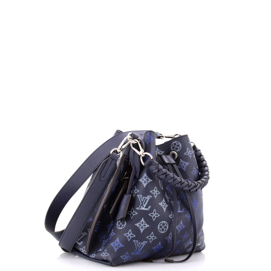 Louis Vuitton Mulia Bucket Bag Flight Mode Mahina Leather