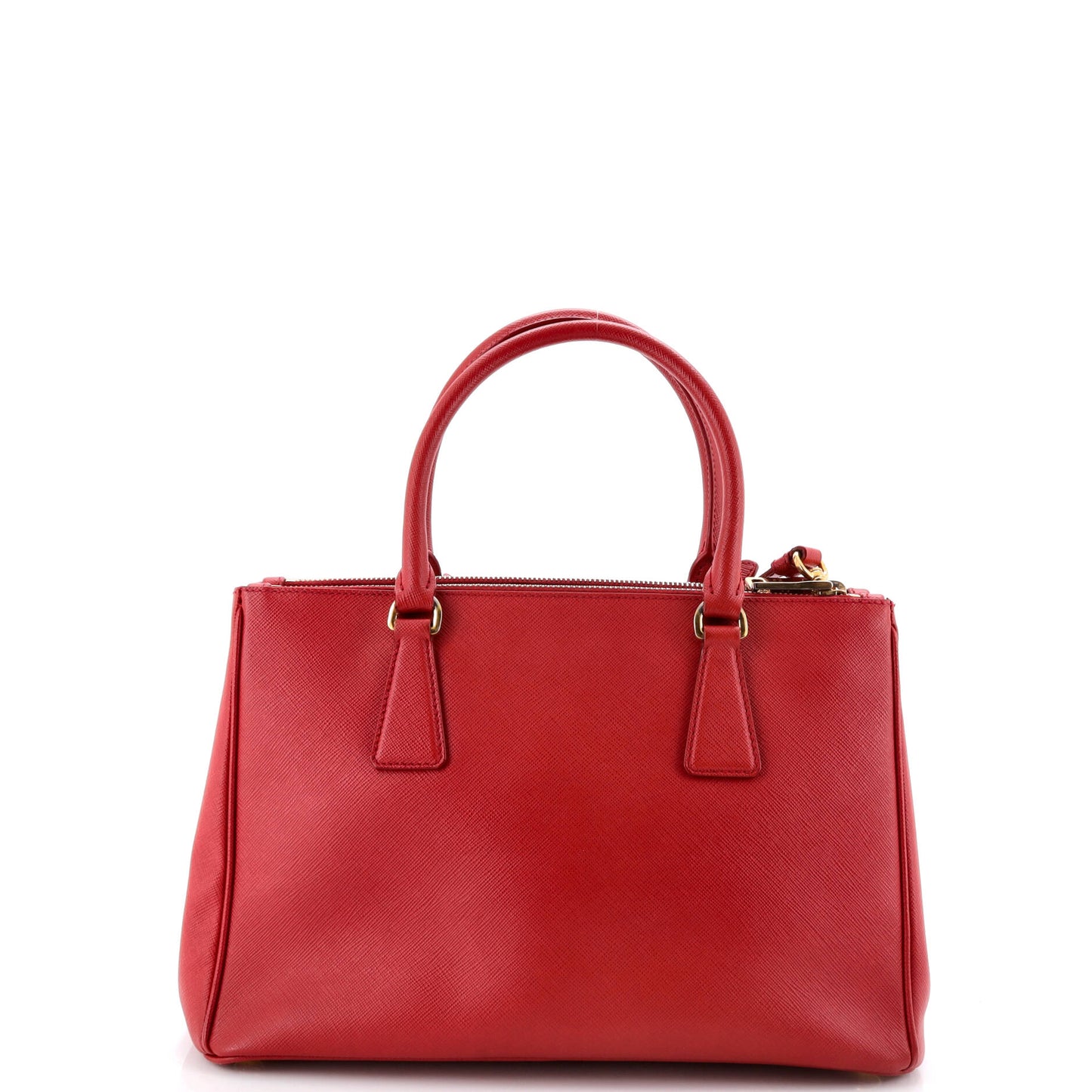 Prada Galleria Double Zip Tote Bag in Saffiano Leather, Medium
