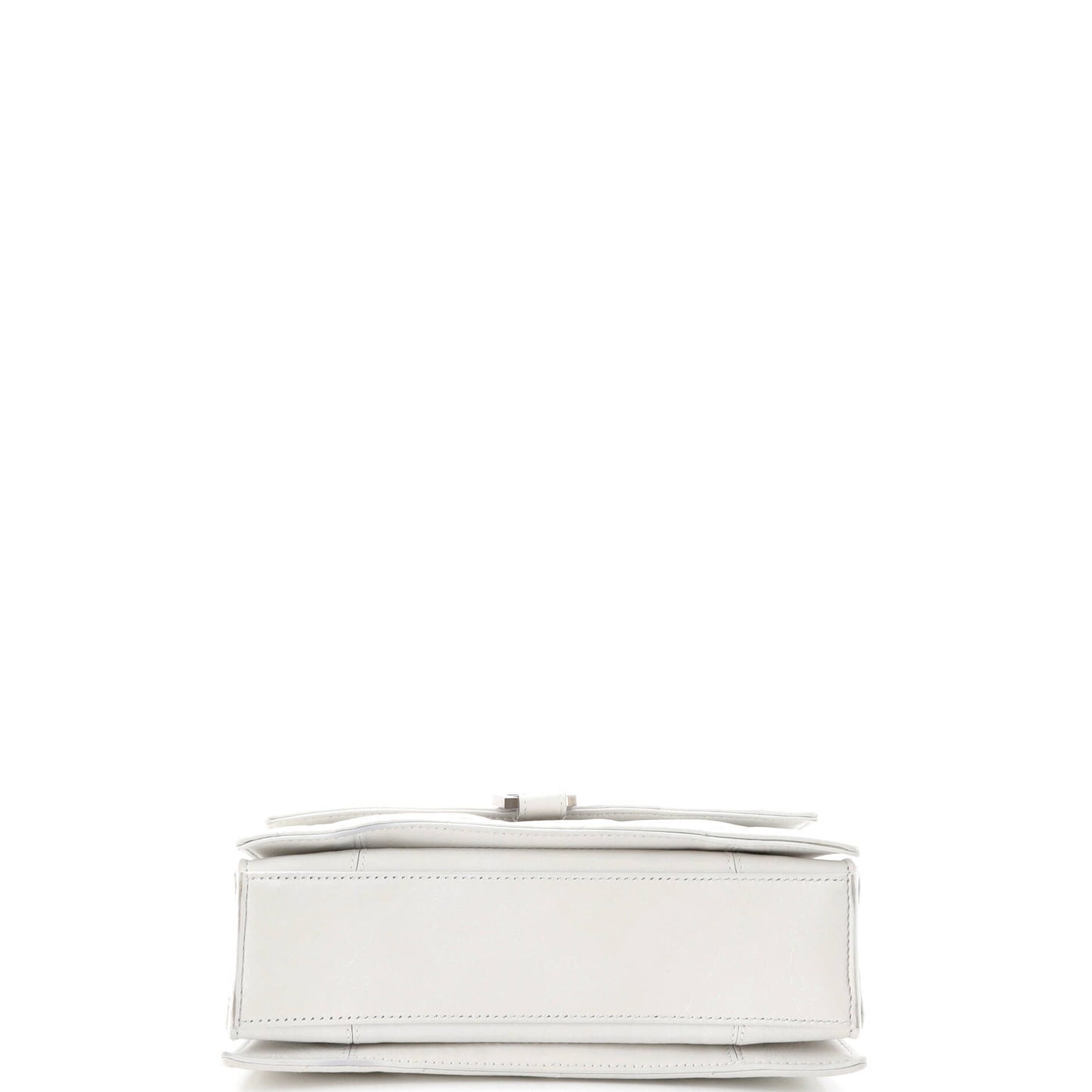 Balenciaga Crushed Chain Flap Bag in Quilted Crushed Calfskin, Small